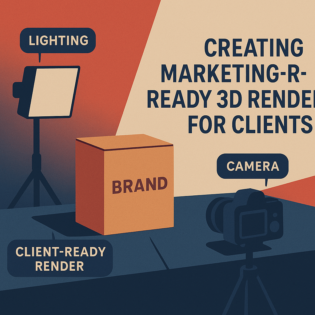 💼 Creating Marketing-Ready 3D Renders for Clients in Adobe Substance 3D&nbsp;Stager