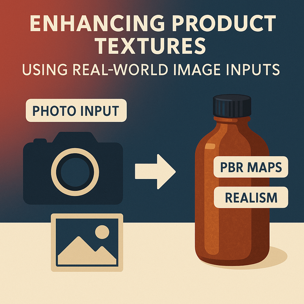 🧴 Enhancing Product Textures Using Real-World Image Inputs in Adobe Substance 3D&nbsp;Sampler
