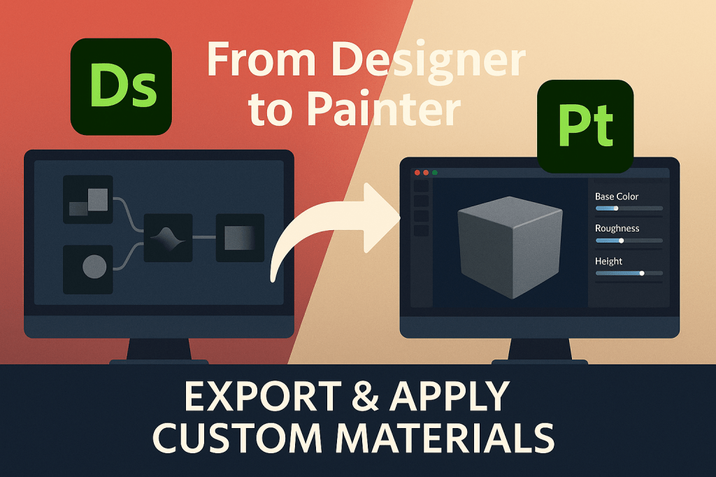 🎨 From Designer to Painter: How to Export and Apply Your Custom&nbsp;Materials