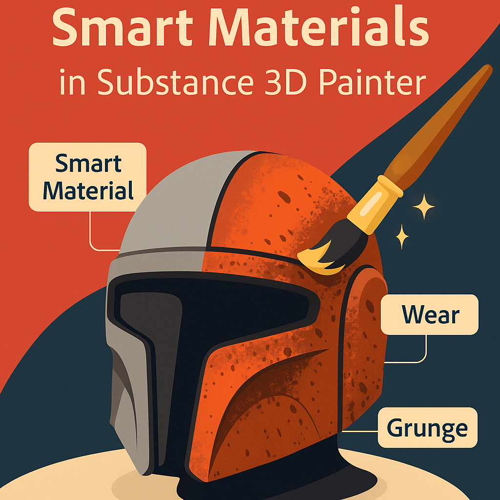 Getting Started with Smart Materials in Substance 3D Painter