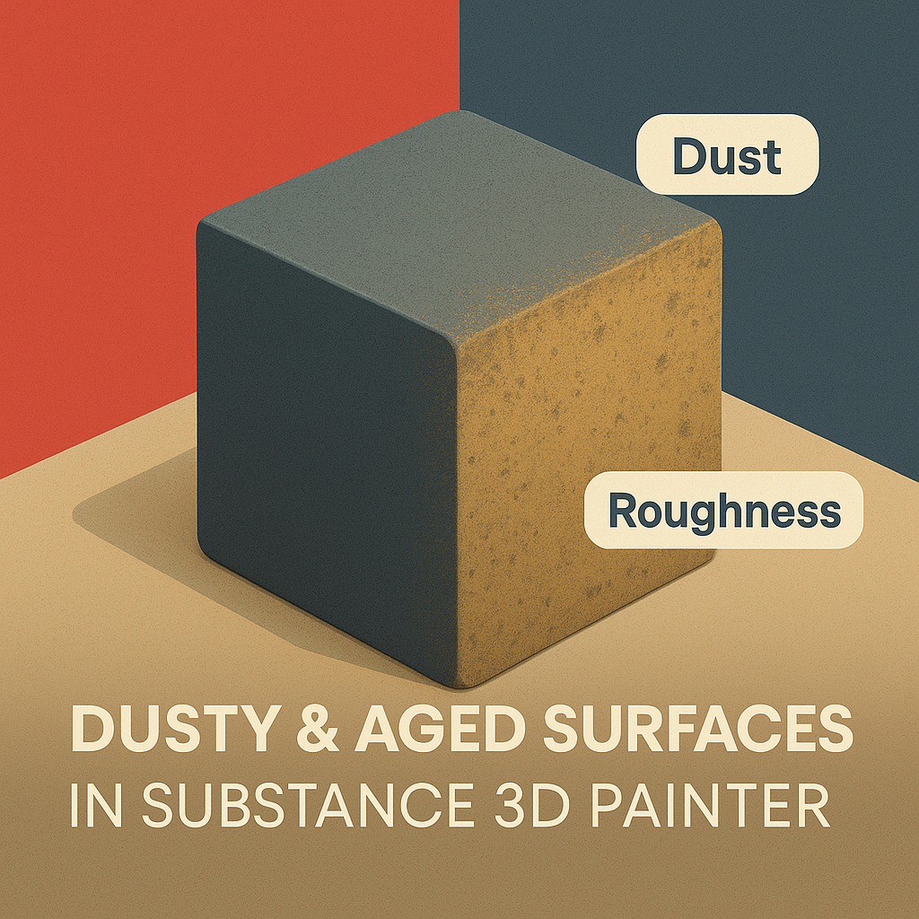 How to Create Dusty and Aged Surfaces in Substance 3D Painter