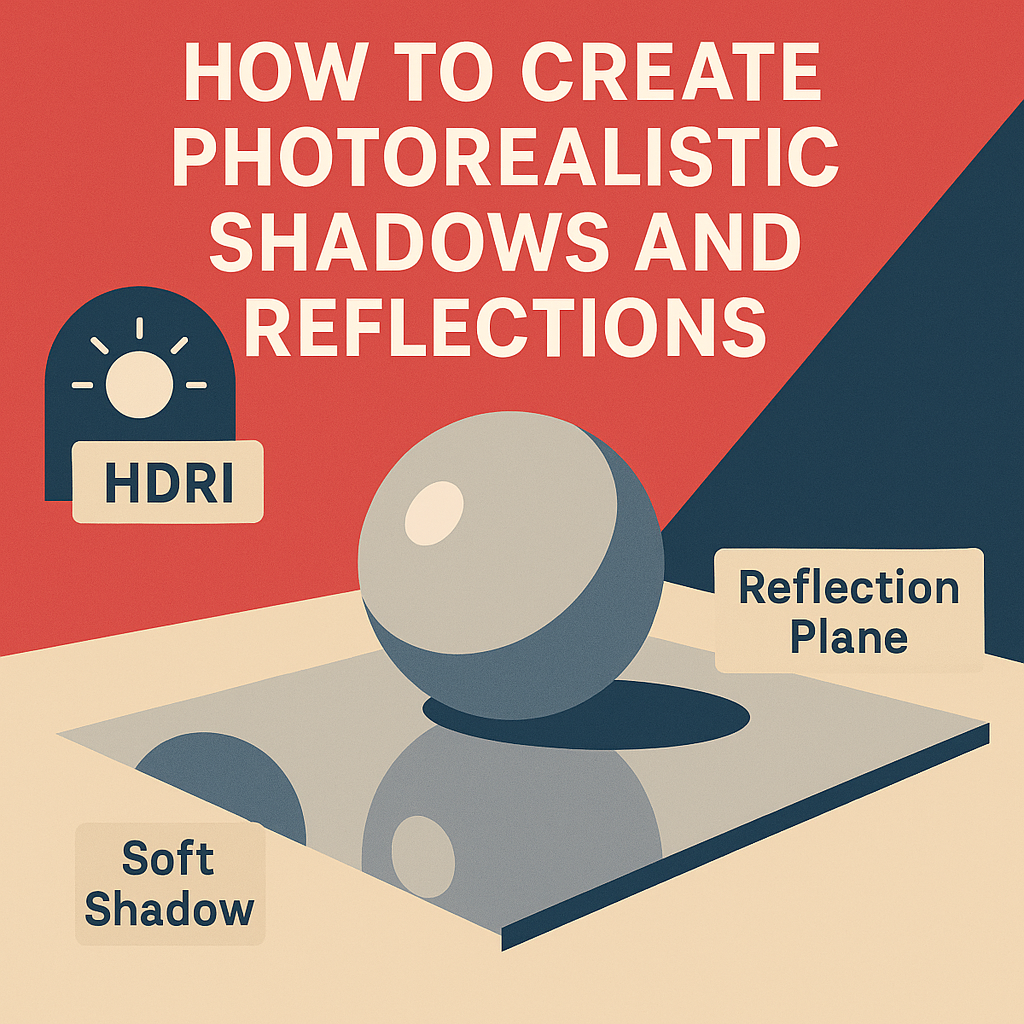 How to Create Photorealistic Shadows and Reflections in Adobe Substance 3D Stager