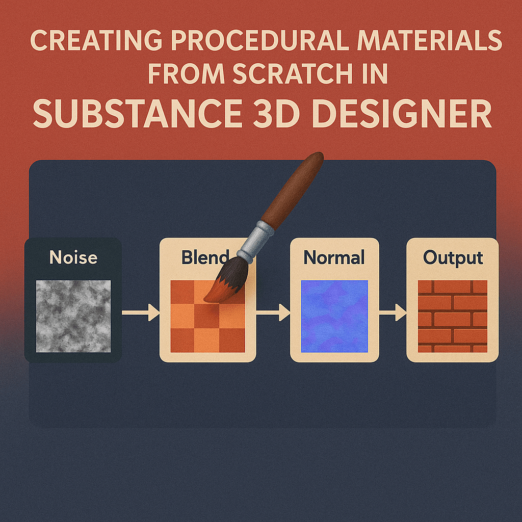 🧱 How to Create Procedural Materials from Scratch in Substance 3D&nbsp;Designer