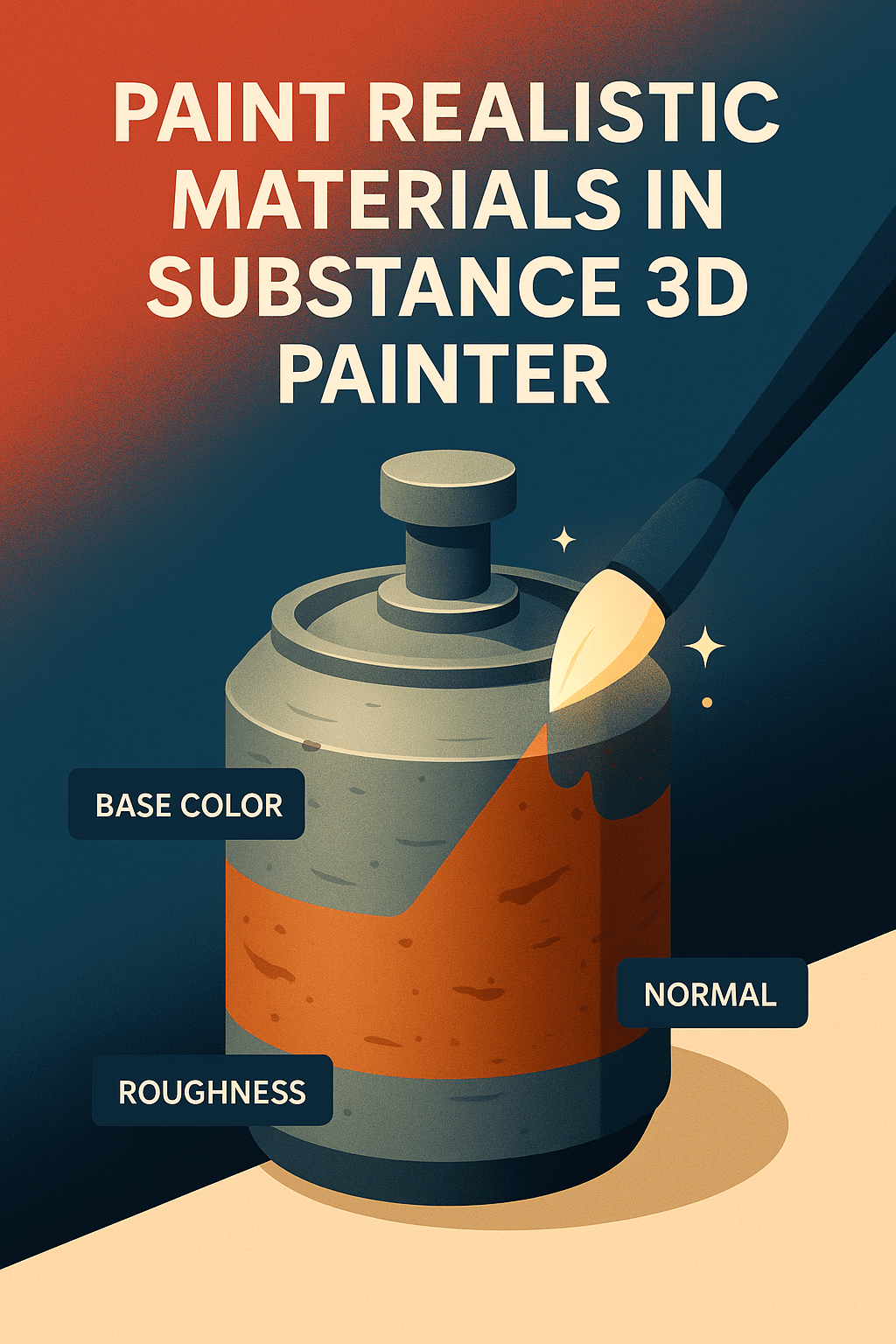 🎨How to Paint Realistic Materials in Adobe Substance 3D&nbsp;Painter