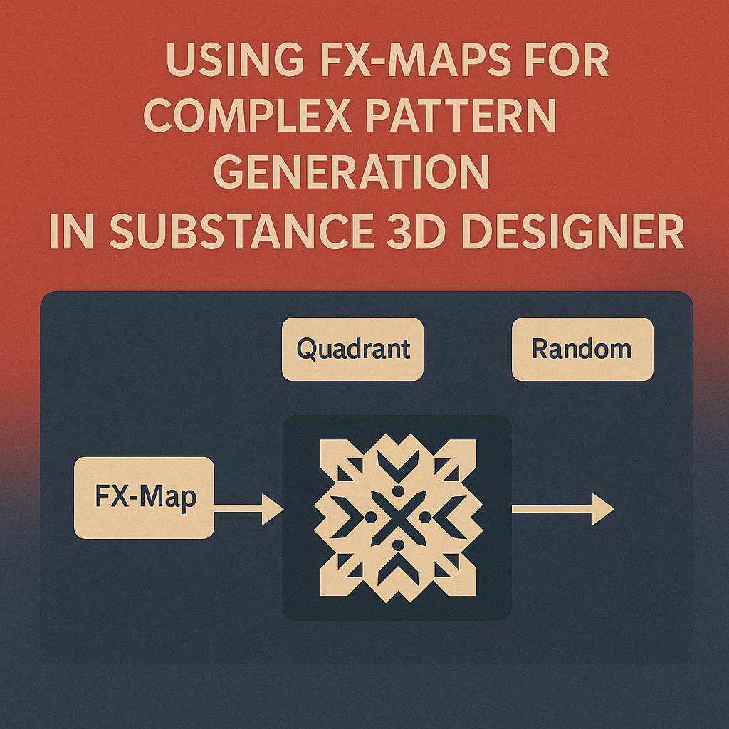 How to Use FX-Maps for Complex Pattern Generation in Adobe Substance 3D Designer