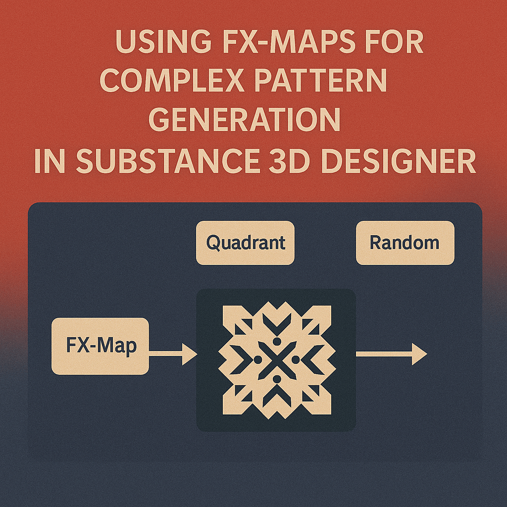 🌀 How to Use FX-Maps for Complex Pattern Generation in Adobe Substance 3D&nbsp;Designer