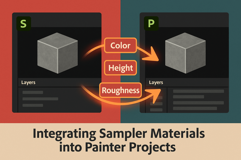 🎨 Integrating Sampler Materials into Painter&nbsp;Projects
