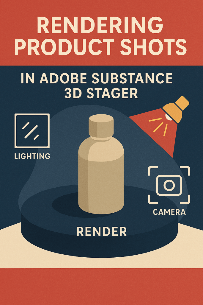 Rendering Product Shots in Adobe Substance 3D Stager